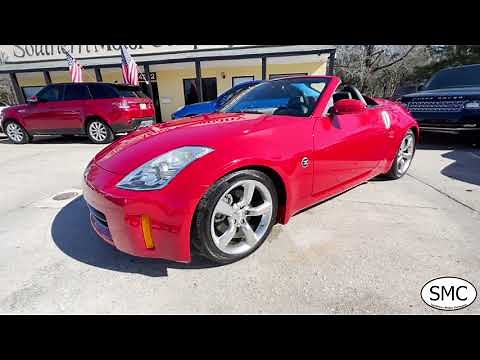 Test Drive 2006 Nissan 350Z Convertible ( For Sale Review ) Southern Motor Company - N. Charleston