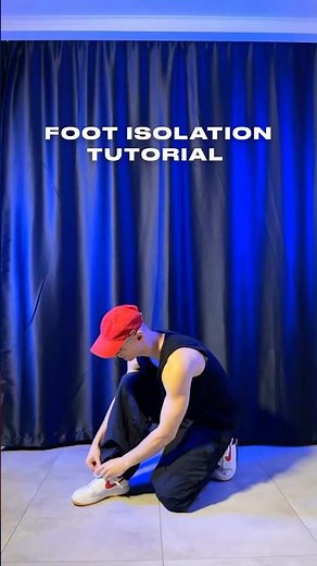 foot isolation lesson🔥 #tutorials #dancetutorial