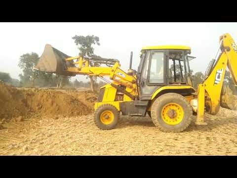 Jcb 3dx Machine Video || Jcb 3dx Machine Loanding Mud In Mahindra Tractor Video || Jcb And Tractor