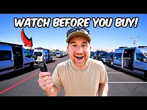 Honest Review of Class B Vans at the Mega RV Show!