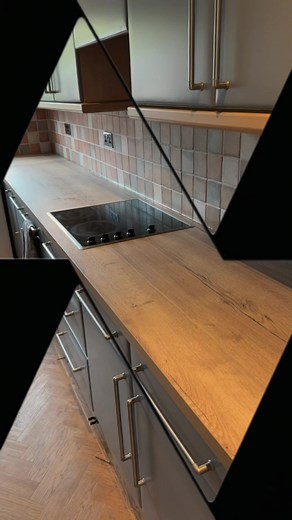 Transform Your Kitchen with Aged Oak Effect Worktops