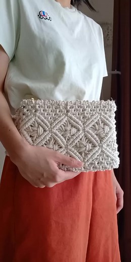 Tutorial de Macramé para Bolso