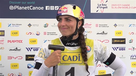 WATCH: Jessica Fox speak after extending her dominance in the Women's Canoe event on the World Cup stage with her 34th gold medal in the C1 event. | The Western Weekender