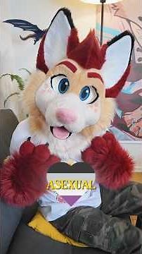 Being a FURRY and ASEXUAL is quite common! #furries #furry #fursuit