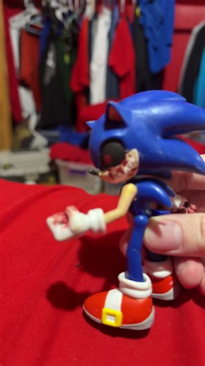Sonic exe custom figure