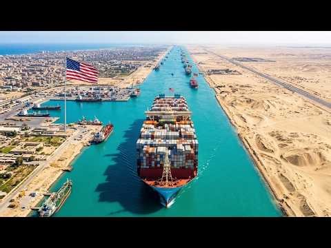 Inside the Impossible Suez Canal – How Egypt Built the World’s Strategic Sea Route (Full Process)