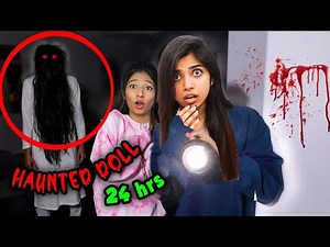 Living with a HAUNTED DOLL for 24 hours |* Biggest mistake*😱😨