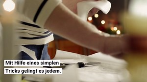 So haben Sie nie wieder Schwierigkeiten das Backpapier aufs Blech zu bringen