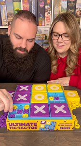 9 Games In 1! Play Ultimate Tic Tac Toe With Us!! #UltimateTicTacToe #boardgames #GameNight #couple #relatablepartner | Games4two