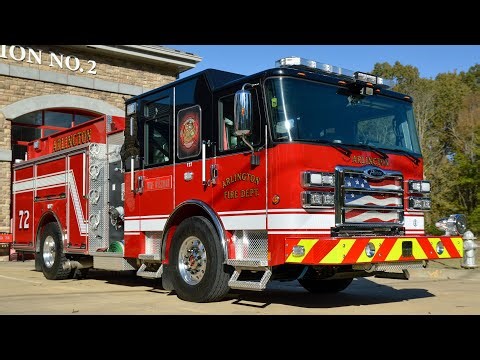 Truck walk-around: Arlington, TN Fire Department - Pierce Saber Pumper - 42993