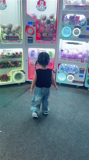 Claw Machine Fun: A Child's Playful Adventure