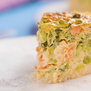 Rice Crusted Quiche - Leftovers Recipe