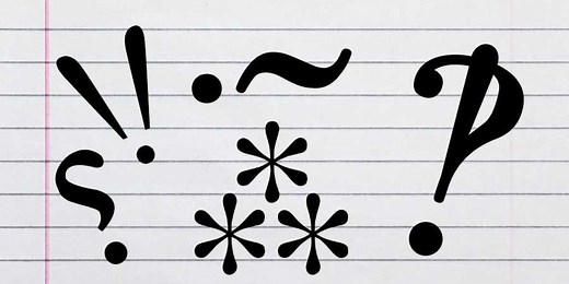 16 forgotten punctuation marks that we should definitely bring back