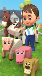 Finger Family Song - Animals Songs for Kids - Nursery Rhymes & Kids Songs - #Shorts