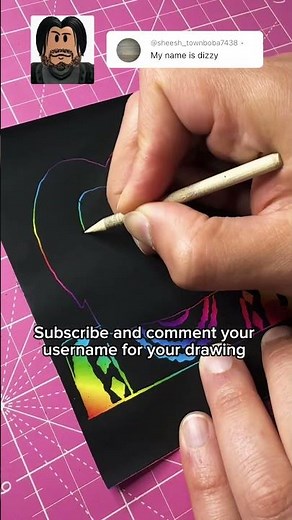 Drawing Your Roblox Avatar on Scratch Paper: dizzy #speeddraw #roblox #shorts #drawing