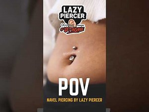 Professional Navel Piercing POV | Step-by-Step Hygiene, Technique & Precision by Lazy Piercer