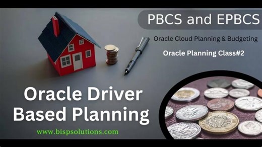 Oracle Planning Class#2 | Oracle Driver Based Planning | Driver Based P L and Balance Sheet | BISP Trainings