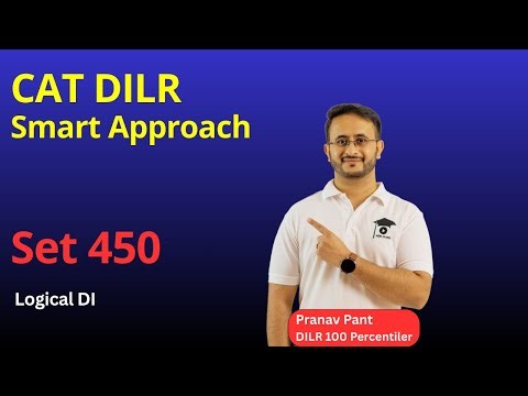 CAT Infinite DILR - Set 450 | Discount in the New Restaurant | Logical DI