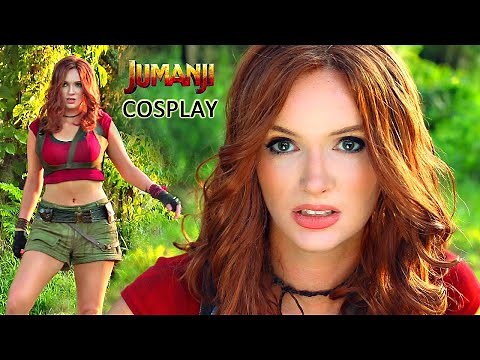 JUMANJI - Ruby Roundhouse Makeup / Costume - Cosplay Tutorial
