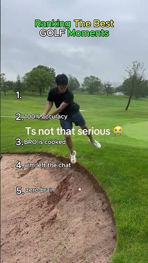 Ranking The Best Golf Moments