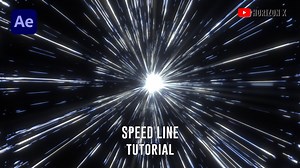【After Effects Tutorial】SPEED LINE TUTORIAL 动画快速线条制作