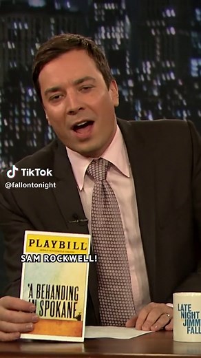 Find yourself a guest who dances his way into Studio 6B like Sam Rockwell 🕺 #FallonFlashback #TonightShow #SamRockwell #JimmyFallon