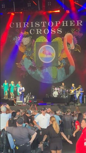 Those First Few Notes... 🌴 | Christopher Cross - Ride Like the Wind | Charlotte 8/14/2025