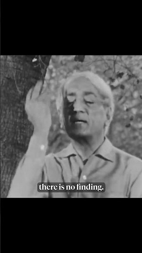 Meditation is strenuous | Krishnamurti
