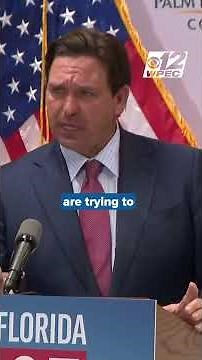 Gov. DeSantis defends First Lady during news conference involving Hope Florida initiative