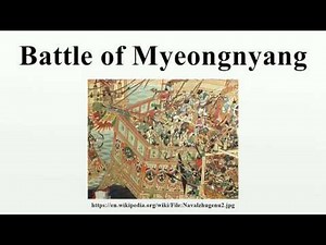 Battle of Myeongnyang