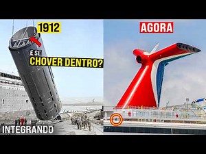 Por que as chaminés dos navios a vapor eram tão grandes? chovia dentro?