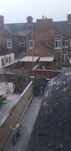 When it snows in England