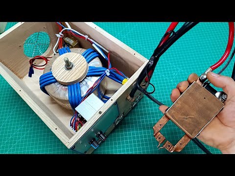 máy hàn cell pin tự chế làm hoàn chỉnh từng bước - HTpro189