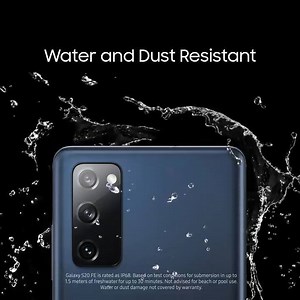 The Galaxy S20FE isn't afraid of a little water. Here's why https://bit.ly/3mNAKws | Samsung