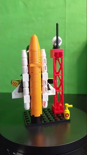 LELE BROTHER "Spaceship" construction set 107 pieces