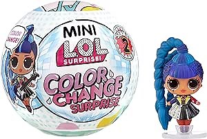Mini LOL Surprise Color Change Surprise Series 2 (2-Pack) Mini Collectible Doll with 5+ Surprises, Holiday Toy, Stocking Stuffers, Great Gift for Kids Ages 4 5 6+ Years Old & Collectors