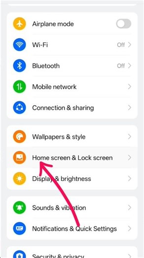 How to lock home screen Layout in realmi phone #mobile #shortvideo #realmi #homescreen