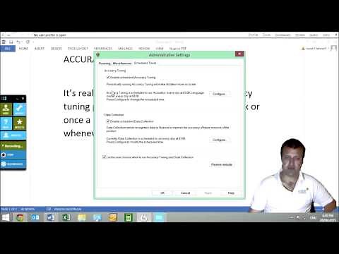 Accuracy Tuning - Dragon Software