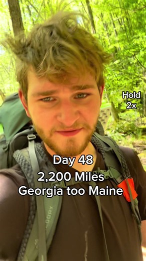 Day 48 Appalachian Trail Thru-hike #outside #mountains #entertainment #thruhike #hiking