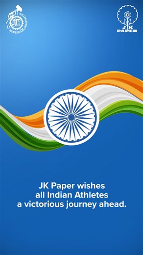 100K views · 1.3K reactions | Sending our best wishes to Indian Athletes in Paris!  JK Paper, the Paper of the Nation, stands with the champions of our nation on their journey to greatness. May you create unforgettable moments and add memorable pages to India's illustrious history! #JKPaper #ParisOlympics2024 #OlympicGames #IndiaToOlympics #TeamIndia | JK Paper Ltd | Facebook