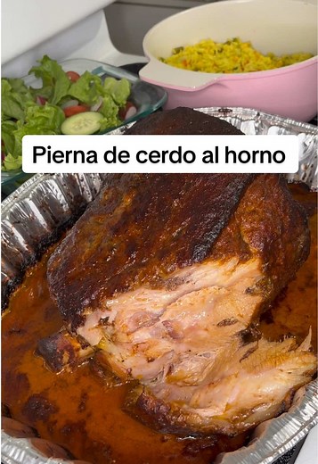 Pierna de cerdo al horno: Receta deliciosa y fácil