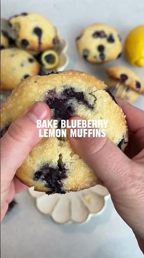 Lemon Blueberry Muffins
