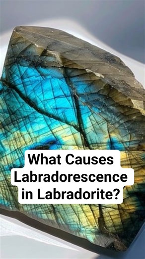 What Causes Labradorescence in Labradorite?