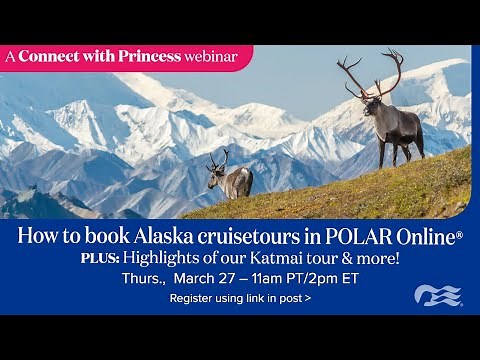 How to book Alaska cruisetours with POLAR Online