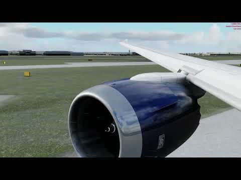P3Dv5 | QualityWings 787-10 departure | EGLL - KORD | BAVirtual