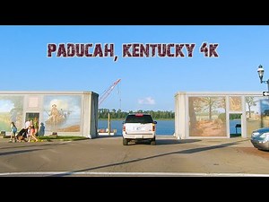 A Rivertown With Museums: Paducah, Kentucky 4K.