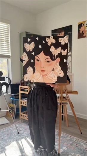 My first send painting in this year✨