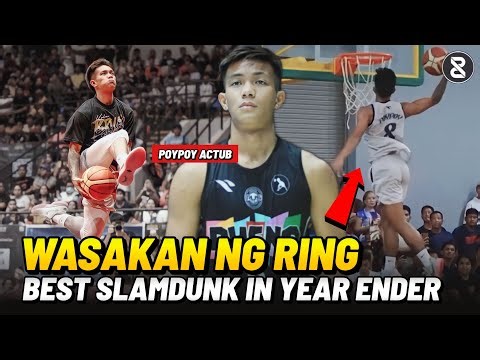 POYPOY WAWASAKIN ANG RING MOMENTS! BEST SLAMDUNK IN YEAR ENDER DAYO!