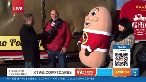 7 Cares: Maggie and Justin meet with Spuddy Buddy and the Idaho Potato Commission