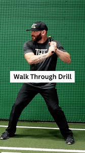Walk Through Drill This is a great feel drill for slowing down the feet, which assists in creating fluidity and separation. 🤙🏼 @theropebat | The Hitter’s Lab